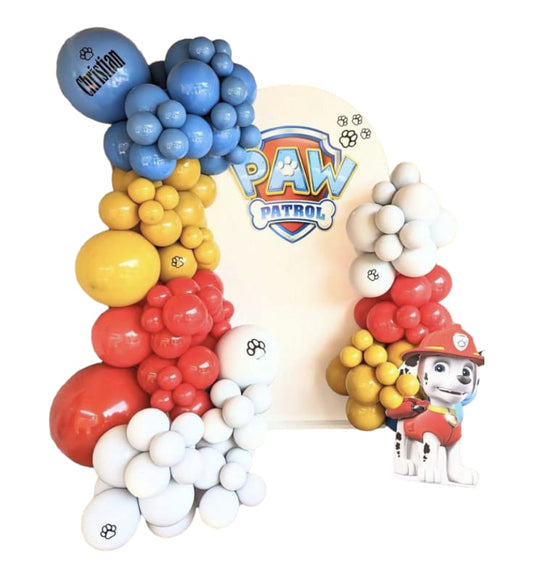 PAW PATROL CELEBRATION BALLOON BACKDROP