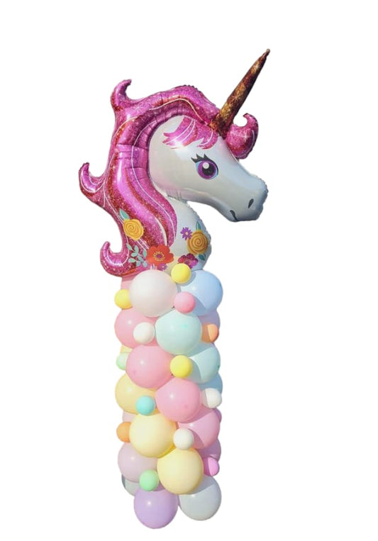 PASTEL SPIRAL UNICORN TOWER