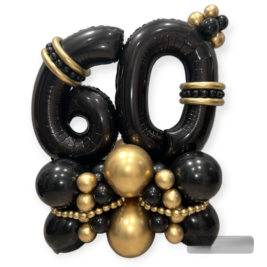 STAND UP BLACK AND GOLD