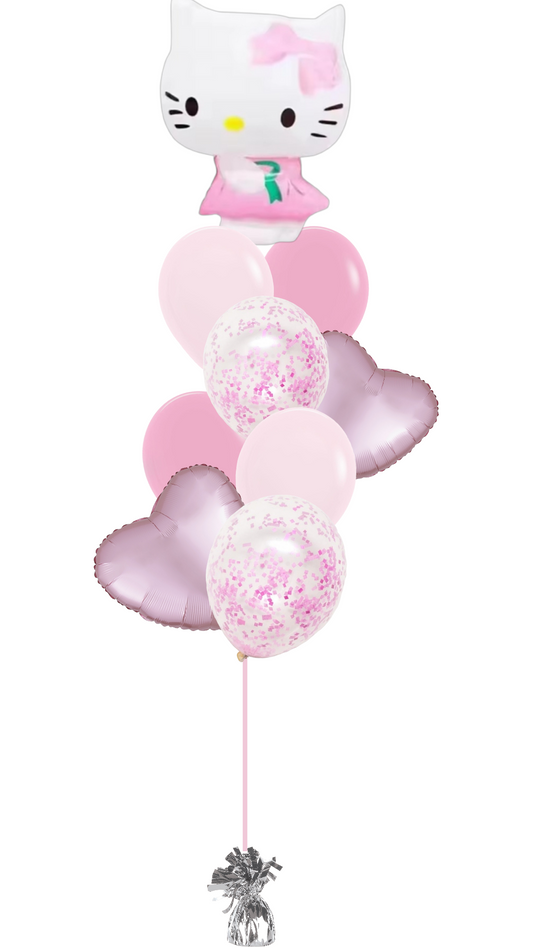 HELLO KITTY SWEETHEART BALLOON BOUQUET
